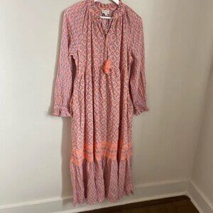 Wonderly Maxi Long Sleeve Dress. Size L
